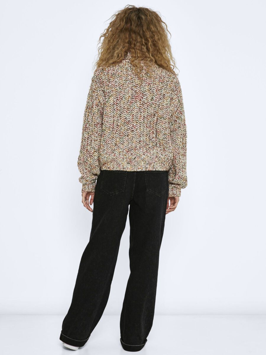 Noisy May HIGH NECK KNITTED PULLOVER