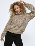 Noisy May HIGH NECK KNITTED PULLOVER
