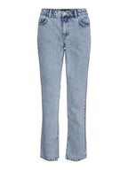 Noisy May NMJOEY ANKLE SLIT STRAIGHT FIT JEANS