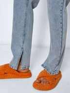 Noisy May NMJOEY ANKLE SLIT STRAIGHT FIT JEANS