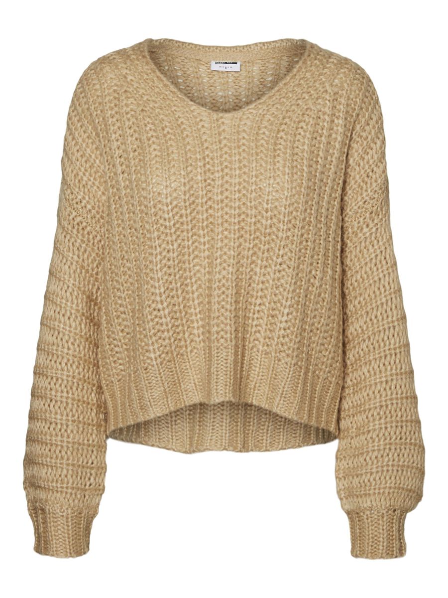 Noisy May KNITTED V-NECK PULLOVER