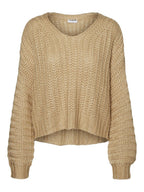 Noisy May KNITTED V-NECK PULLOVER