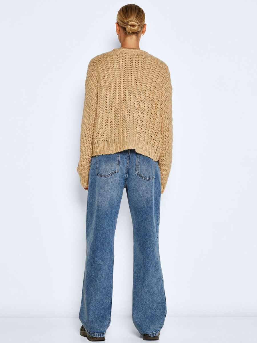 Noisy May KNITTED V-NECK PULLOVER