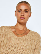 Noisy May KNITTED V-NECK PULLOVER