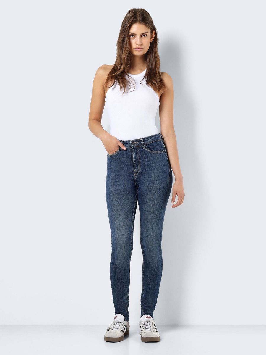 Noisy May NMBUDDY HIGH WAISTED SKINNY FIT JEANS