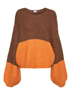 Noisy May KNITTED BALLOON SLEEVE PULLOVER