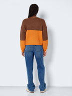 Noisy May KNITTED BALLOON SLEEVE PULLOVER