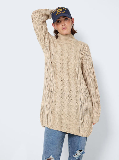 Noisy May CABLE KNITTED DRESS