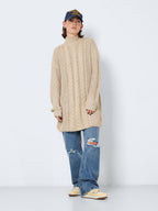 Noisy May CABLE KNITTED DRESS