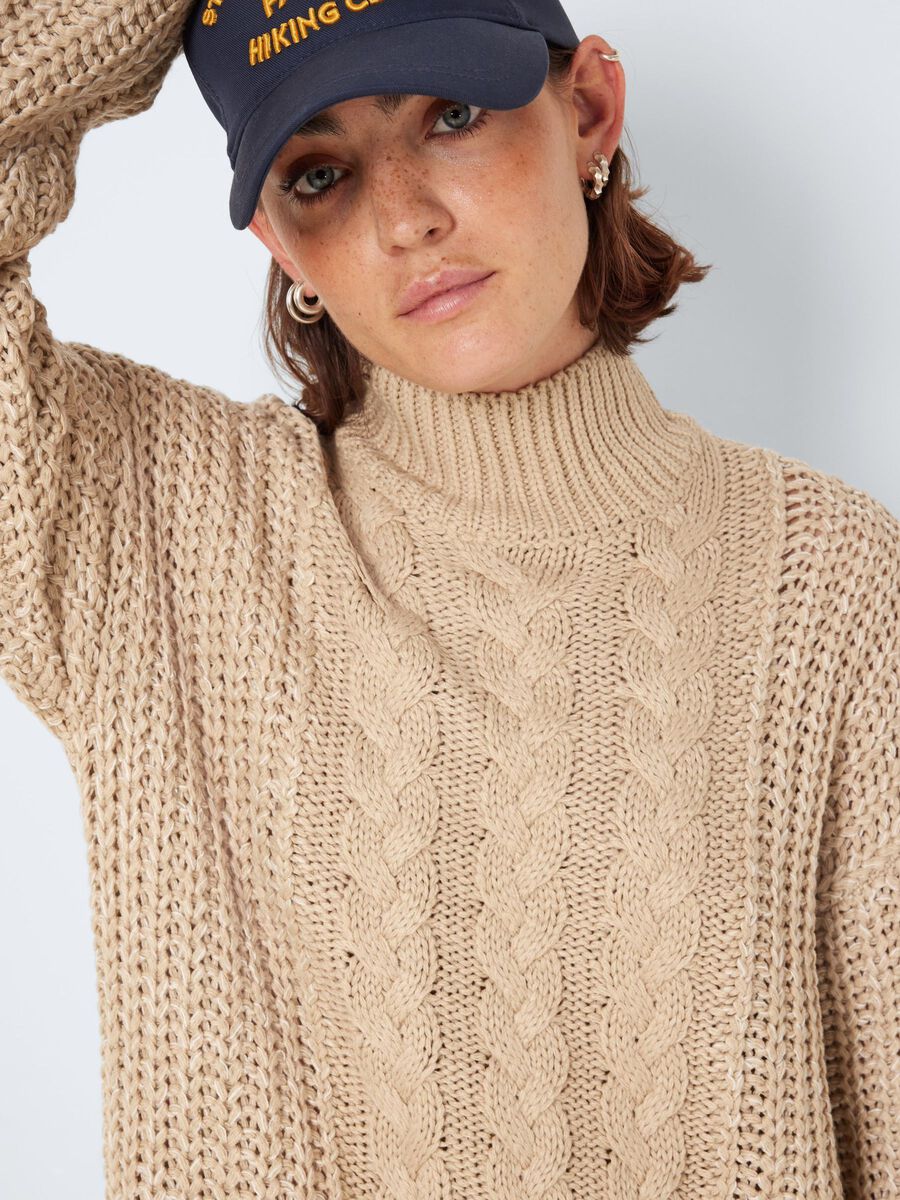 Noisy May CABLE KNITTED DRESS
