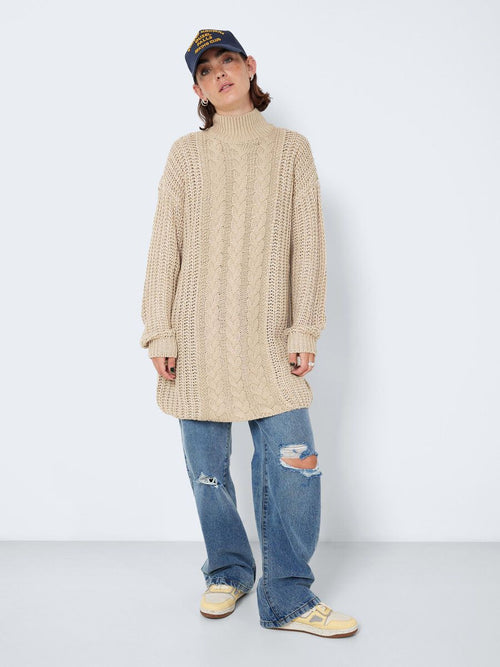 Noisy May CABLE KNITTED DRESS