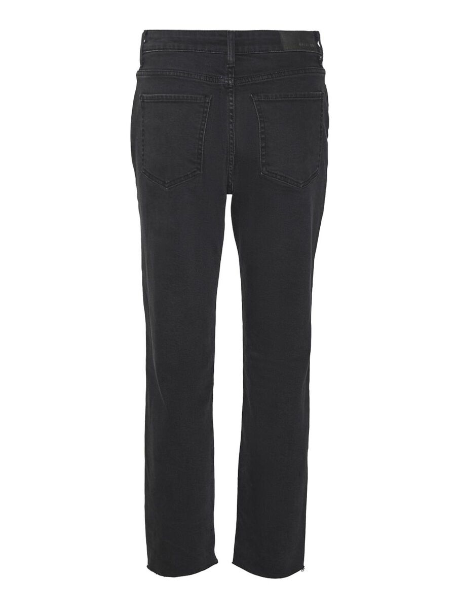 Noisy May NMMONI HIGH WAISTED CROPPED STRAIGHT FIT JEANS