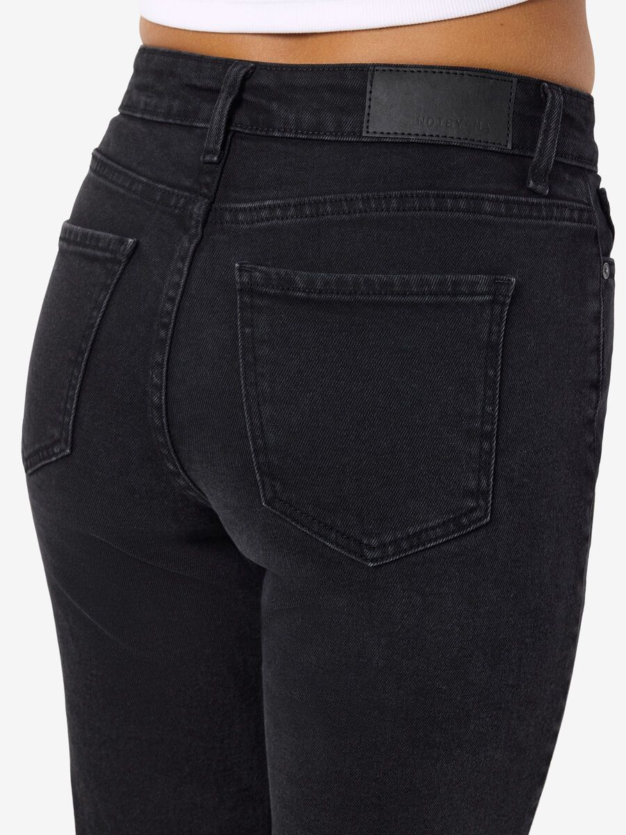 Noisy May NMMONI HIGH WAISTED CROPPED STRAIGHT FIT JEANS