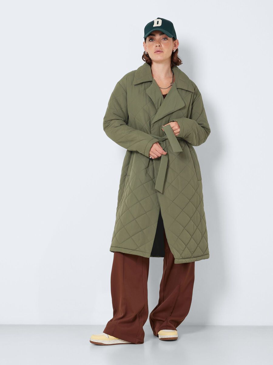 Noisy May LONG QUILTED JACKET