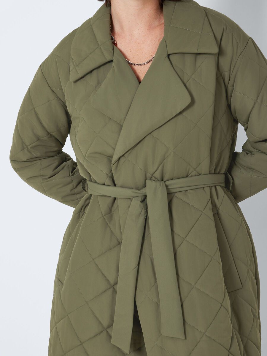 Noisy May LONG QUILTED JACKET
