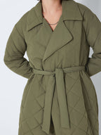 Noisy May LONG QUILTED JACKET