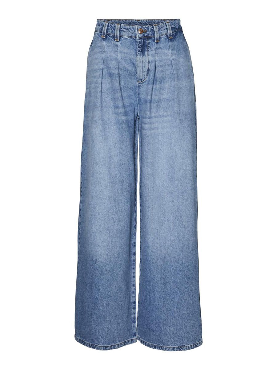 Noisy May NMCINDY HIGH WAISTED WIDE LEG JEANS