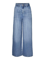 Noisy May NMCINDY HIGH WAISTED WIDE LEG JEANS