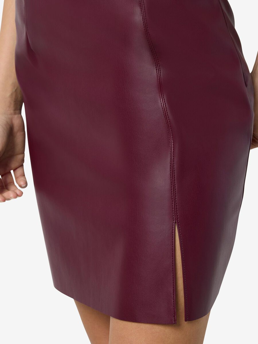 Noisy May COATED HIGH WAISTED SKIRT