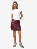 Noisy May COATED HIGH WAISTED SKIRT