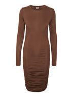 Noisy May LONG SLEEVED RUCHED DRESS