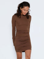 Noisy May LONG SLEEVED RUCHED DRESS