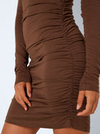 Noisy May LONG SLEEVED RUCHED DRESS
