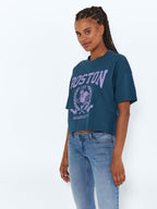 Noisy May CROPPED BOSTON TOP