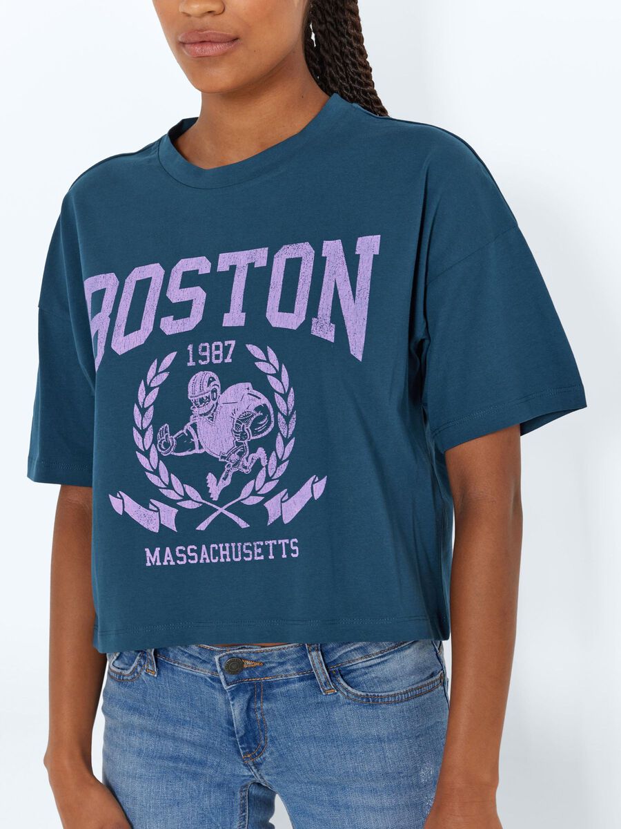 Noisy May CROPPED BOSTON TOP