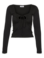 Noisy May LONG SLEEVED TIE TOP