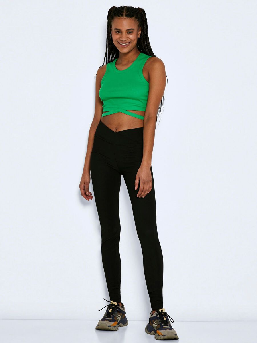 Noisy May SLEVELESS TIE TOP
