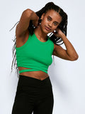 Noisy May SLEVELESS TIE TOP