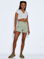 Noisy May CROPPED RUCHED TOP