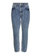 Noisy May NMISABEL HIGH WAISTED ANKLE MOM JEANS
