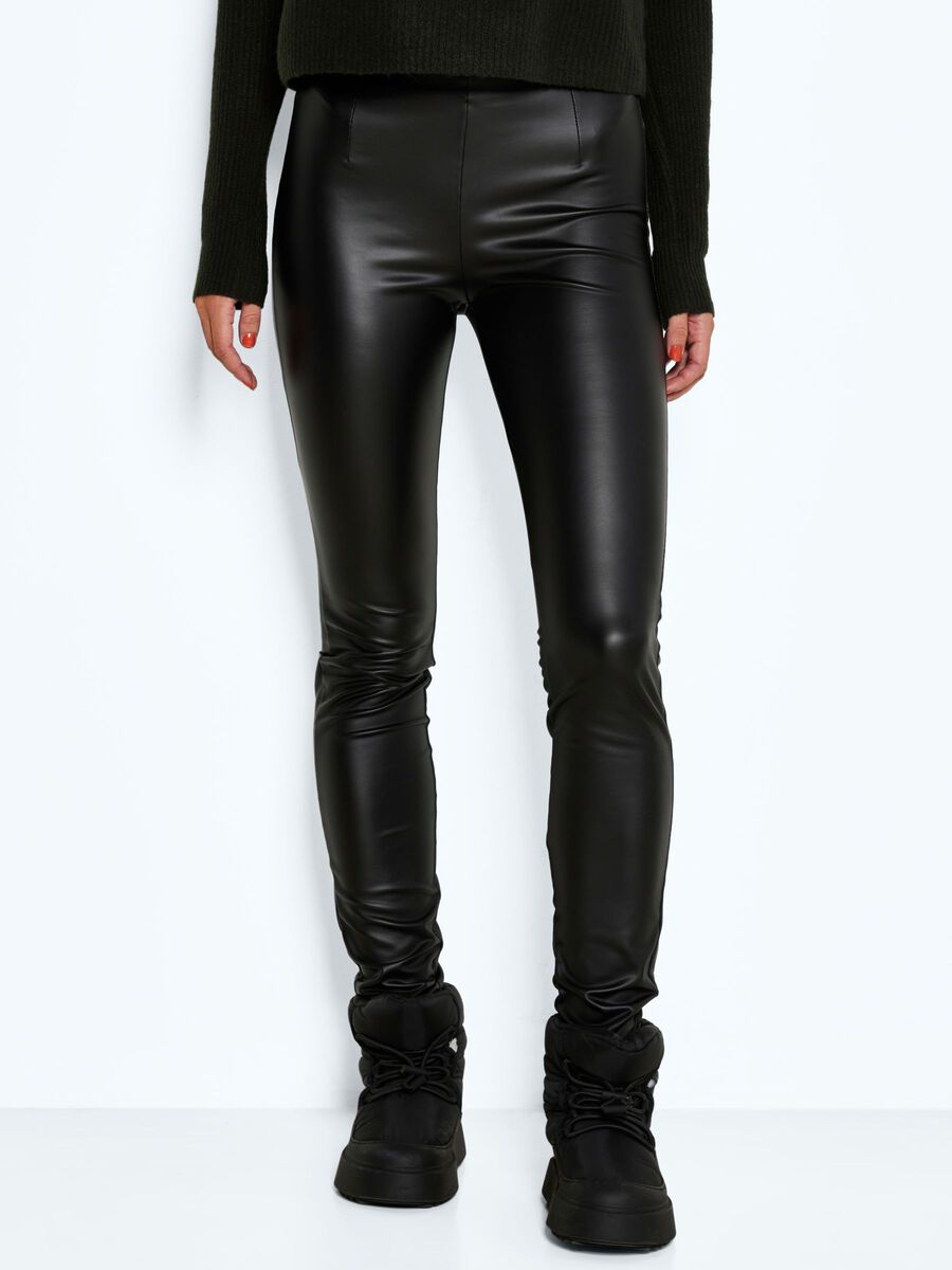 Noisy May COATED LEGGINGS
