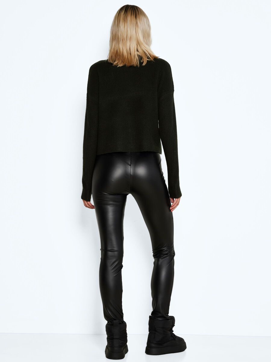 Noisy May COATED LEGGINGS