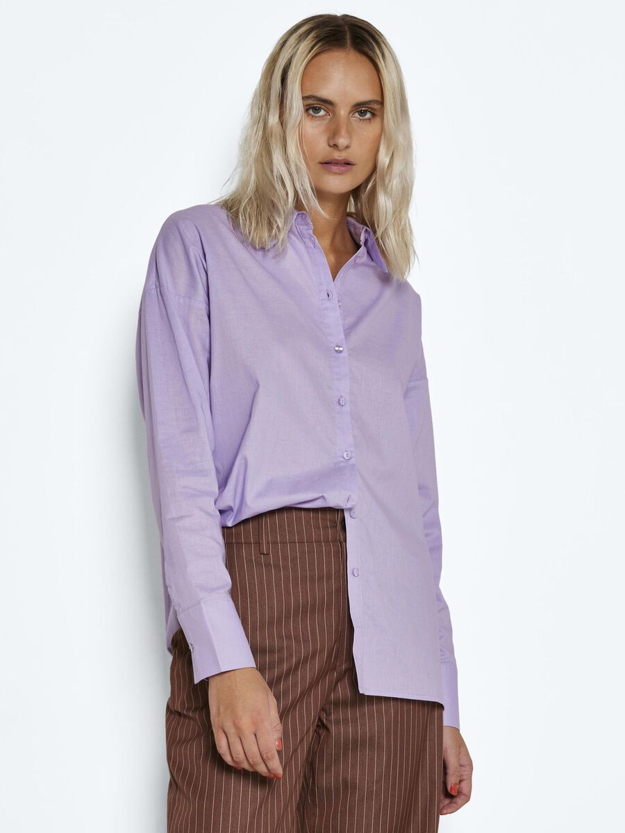 Noisy May COLOURED COTTON SHIRT
