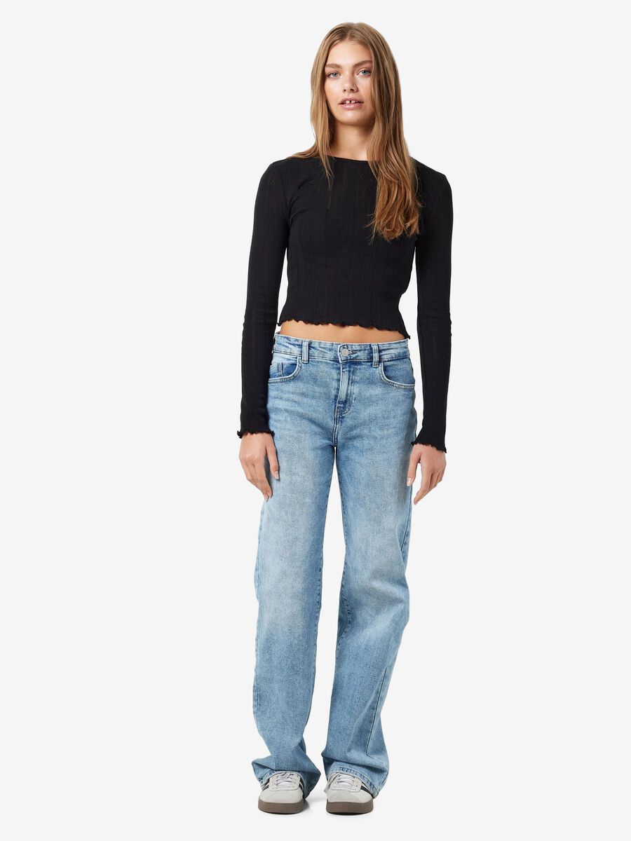 Noisy May LONG SLEEVED BABYLOCK TOP