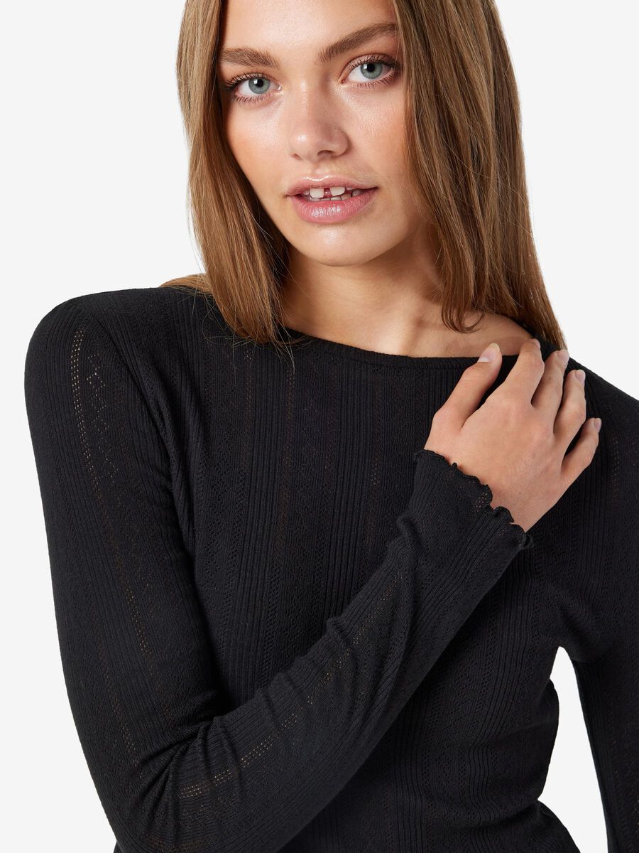 Noisy May LONG SLEEVED BABYLOCK TOP