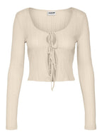 Noisy May TIE STRING CARDIGAN