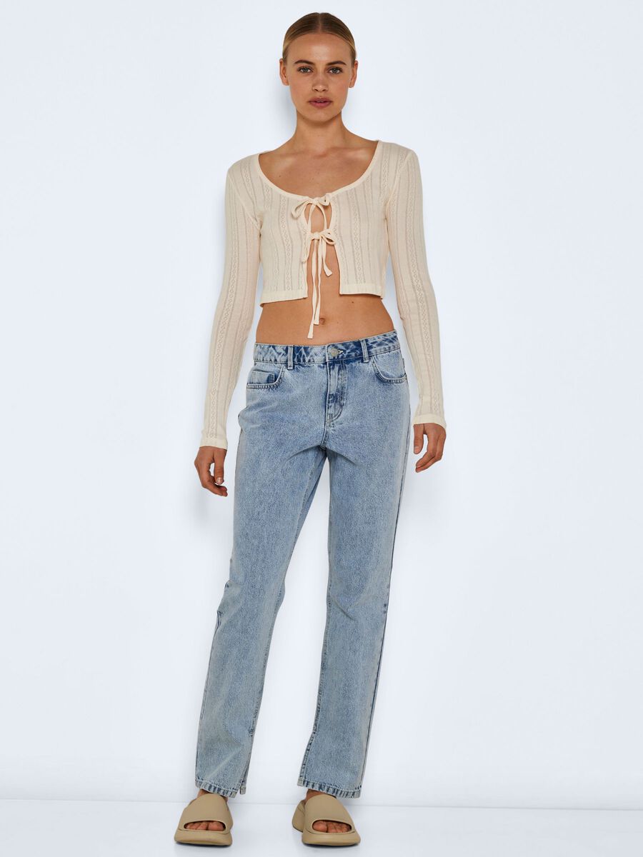 Noisy May TIE STRING CARDIGAN