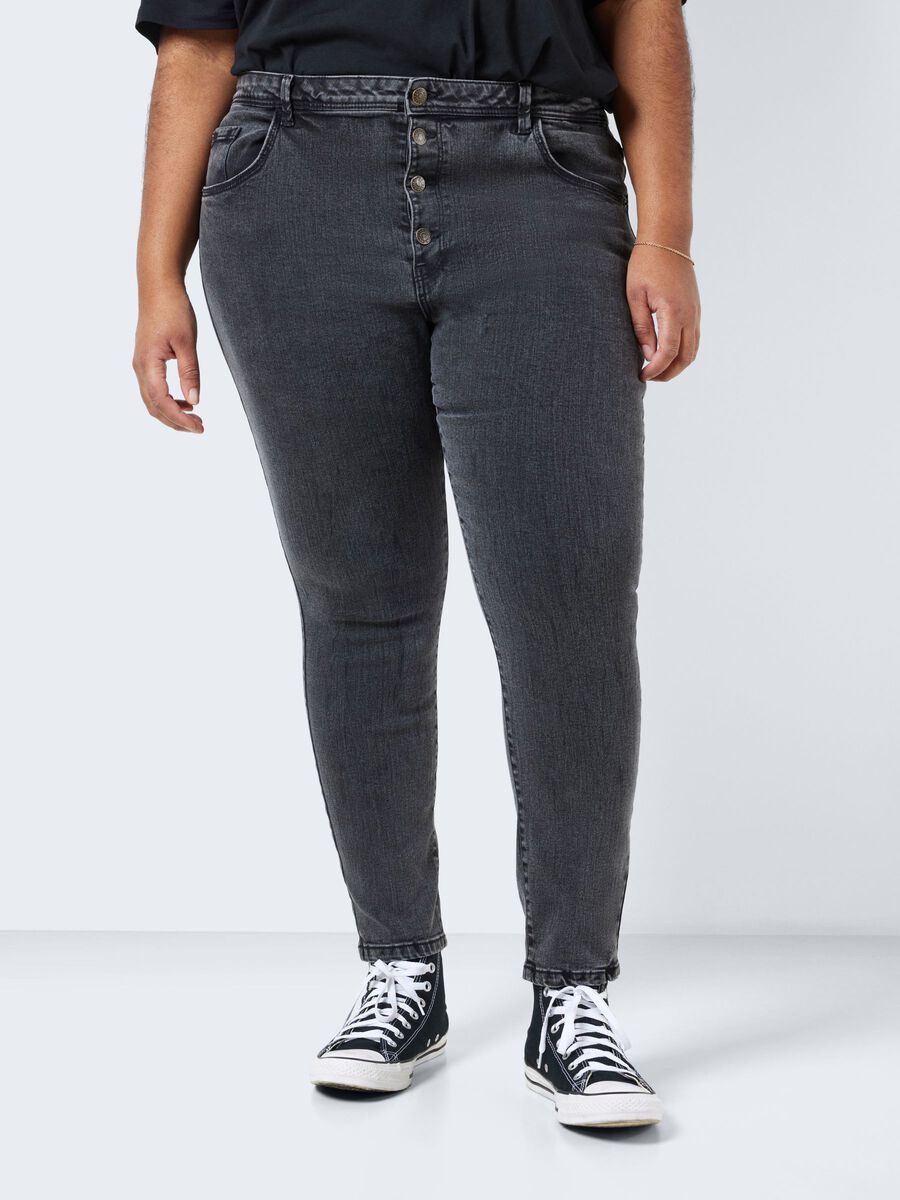 Noisy May CURVE NMAGNES SKINNY FIT JEANS