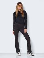 Noisy May HIGH WAISTED FLARED TROUSERS