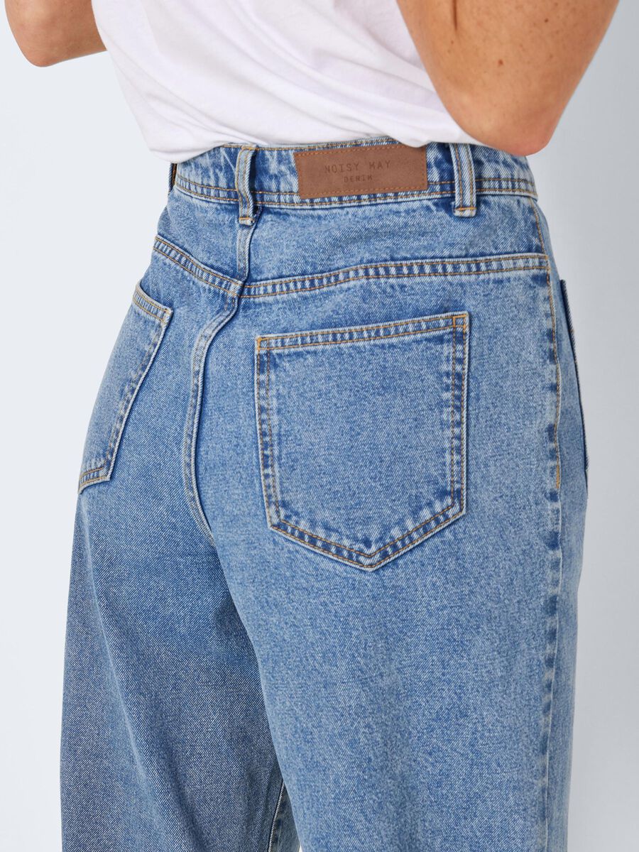 Noisy May NMDREW HIGH WAISTED WIDE LEG JEANS