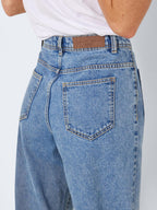 Noisy May NMDREW HIGH WAISTED WIDE LEG JEANS