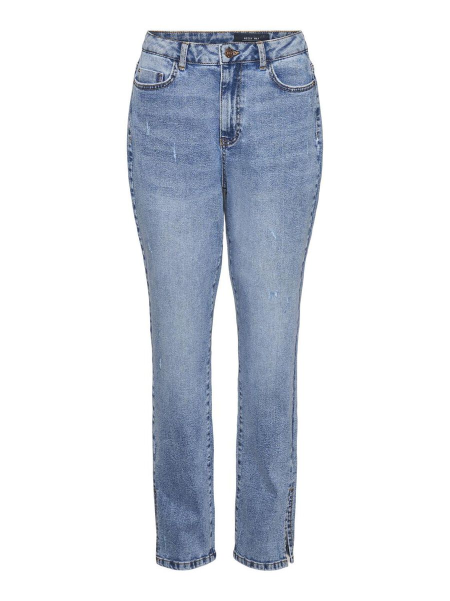 Noisy May NMZOE HIGH WAISTED STRAIGHT FIT JEANS