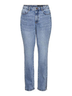 Noisy May NMZOE HIGH WAISTED STRAIGHT FIT JEANS