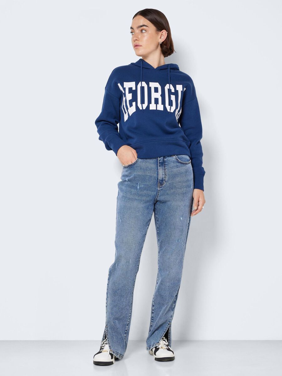 Noisy May NMZOE HIGH WAISTED STRAIGHT FIT JEANS