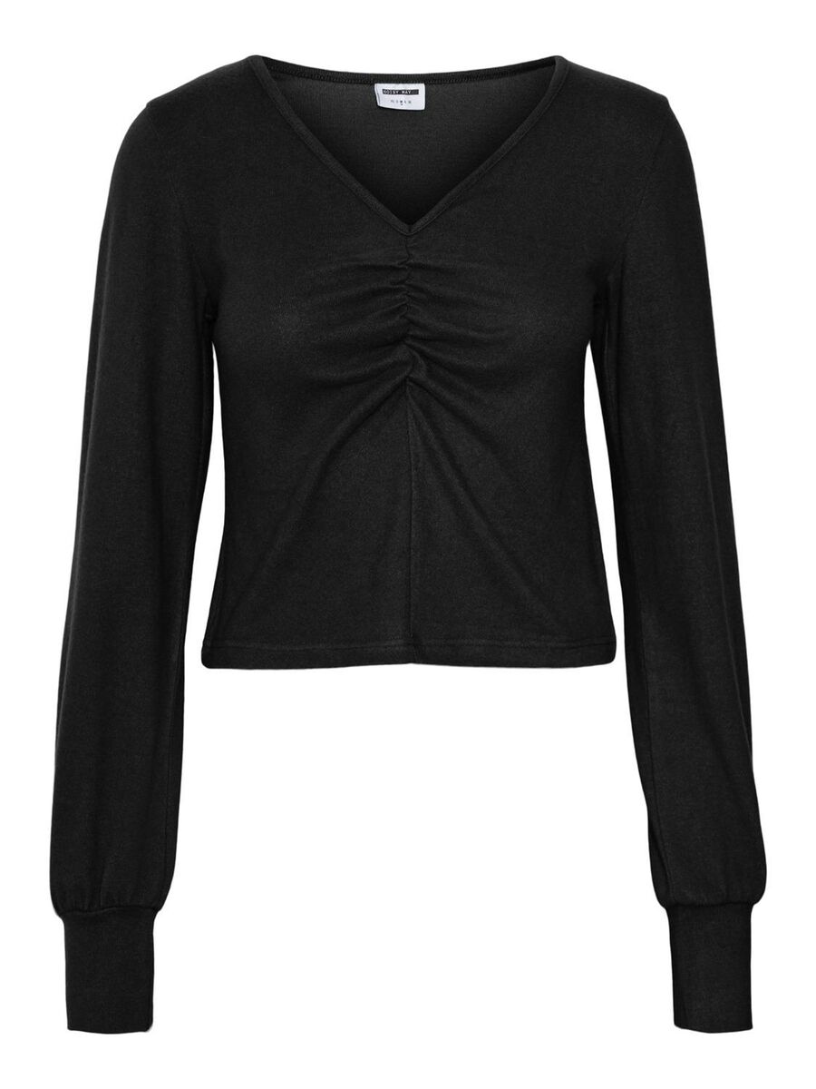 Noisy May LONG SLEEVED V-NECK TOP