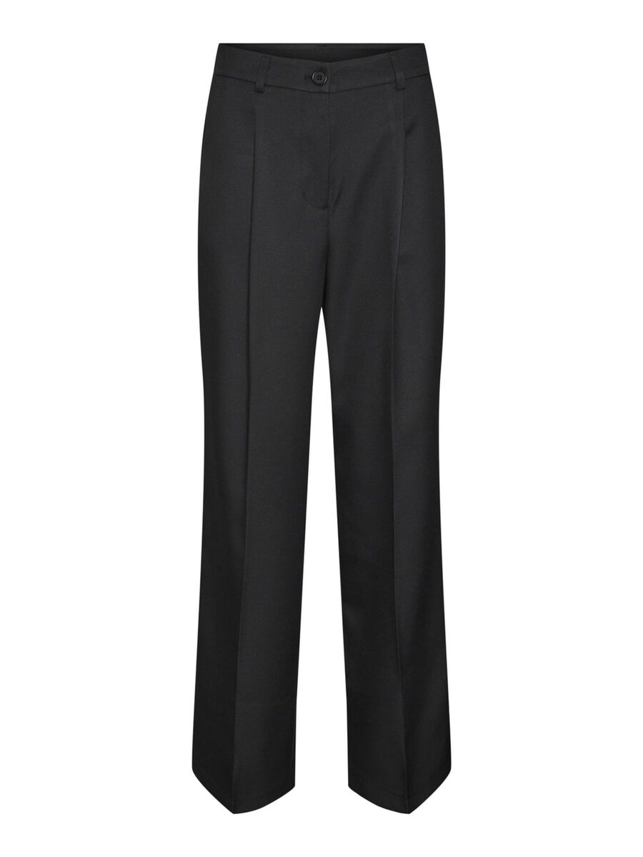 Noisy May HIGH WAISTED STRAIGHT FIT TROUSERS